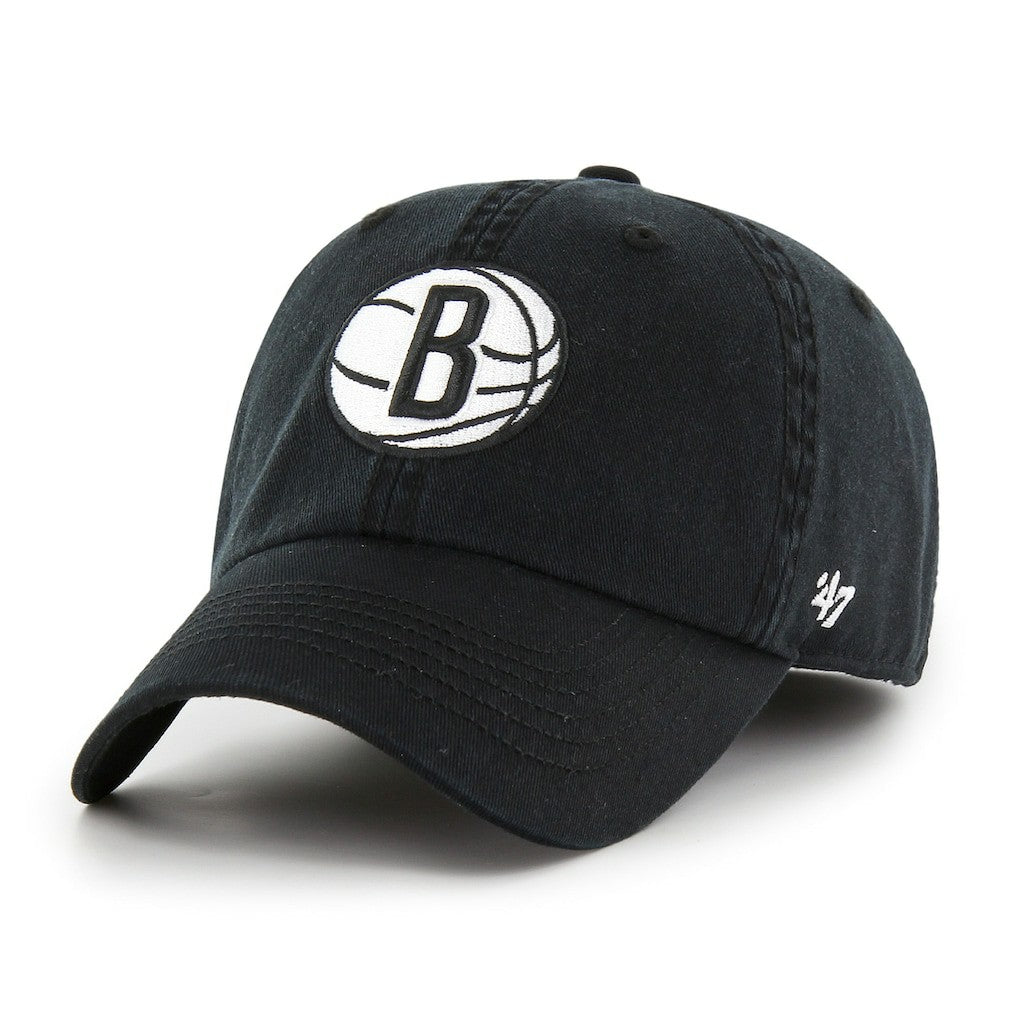 47 brand Brooklyn Nets '47 Classic Franchise Fitted Hat Black