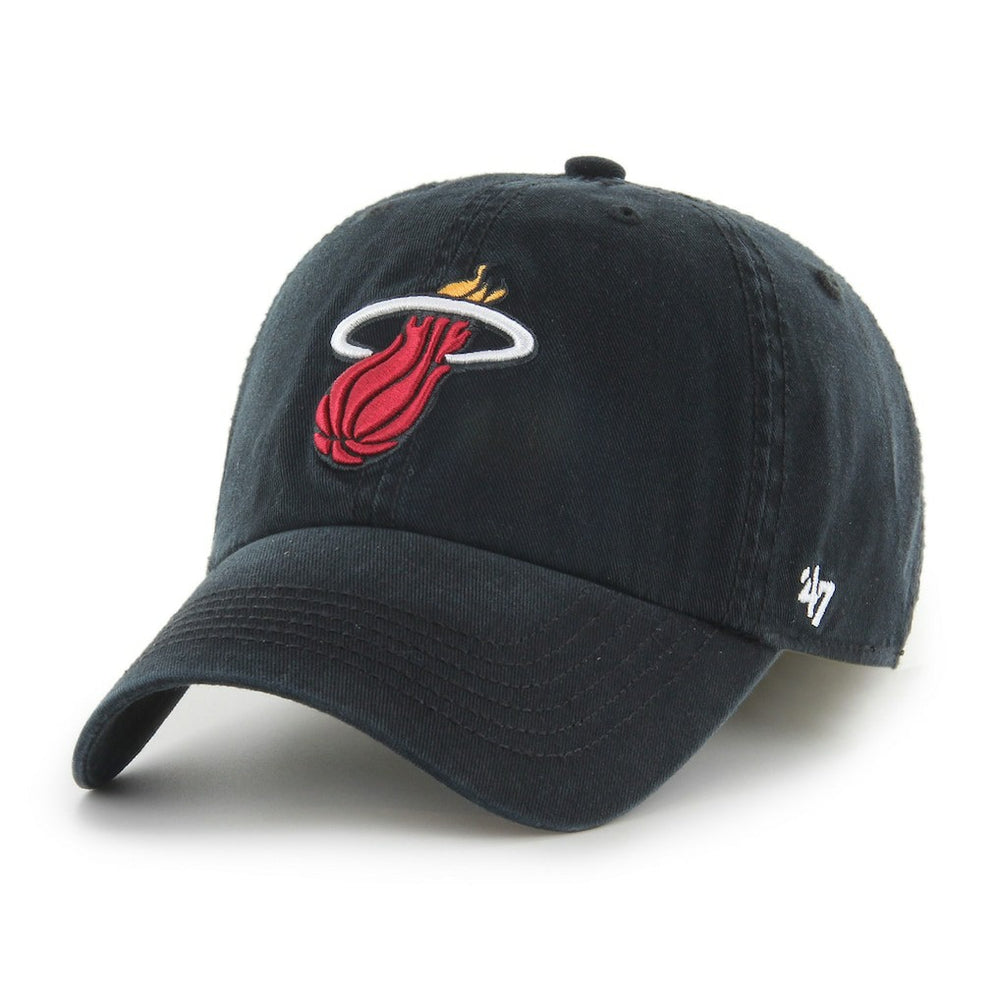 47 brand Miami Heat '47 Classic Franchise Fitted Hat Black