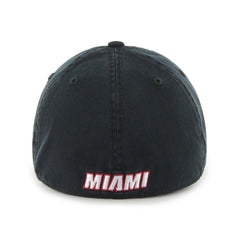 47 brand Miami Heat '47 Classic Franchise Fitted Hat Black