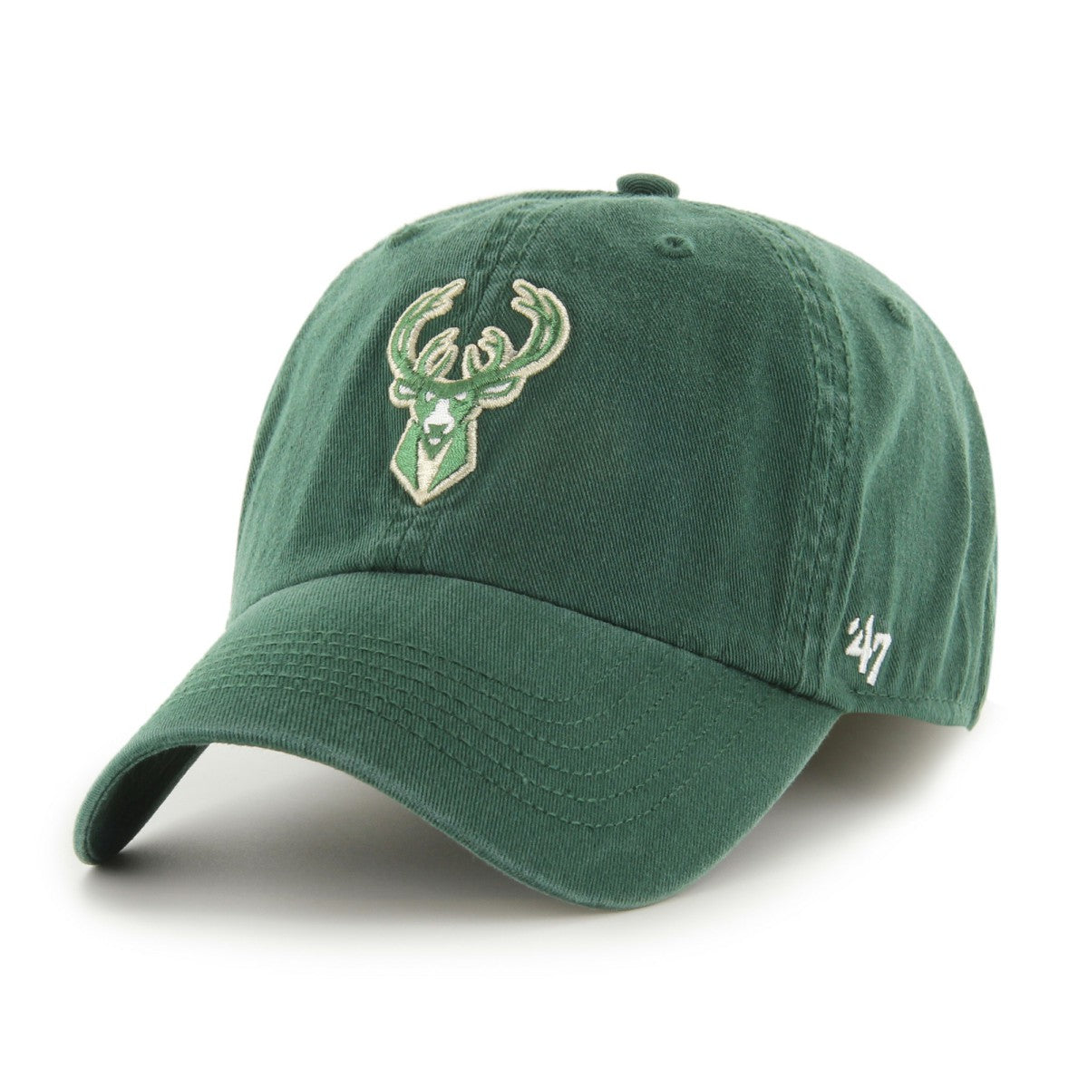 47 brand Milwaukee Bucks '47 Classic Franchise Fitted Hat Hunter Green