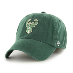 47 brand Milwaukee Bucks '47 Classic Franchise Fitted Hat Hunter Green