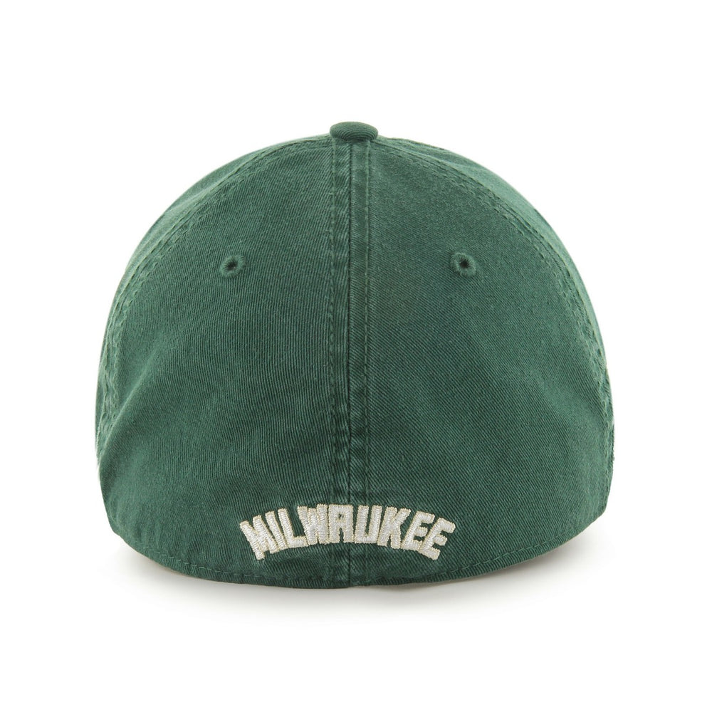 47 brand Milwaukee Bucks '47 Classic Franchise Fitted Hat Hunter Green
