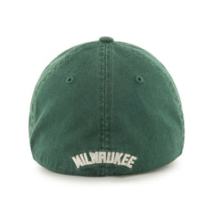 47 brand Milwaukee Bucks '47 Classic Franchise Fitted Hat Hunter Green