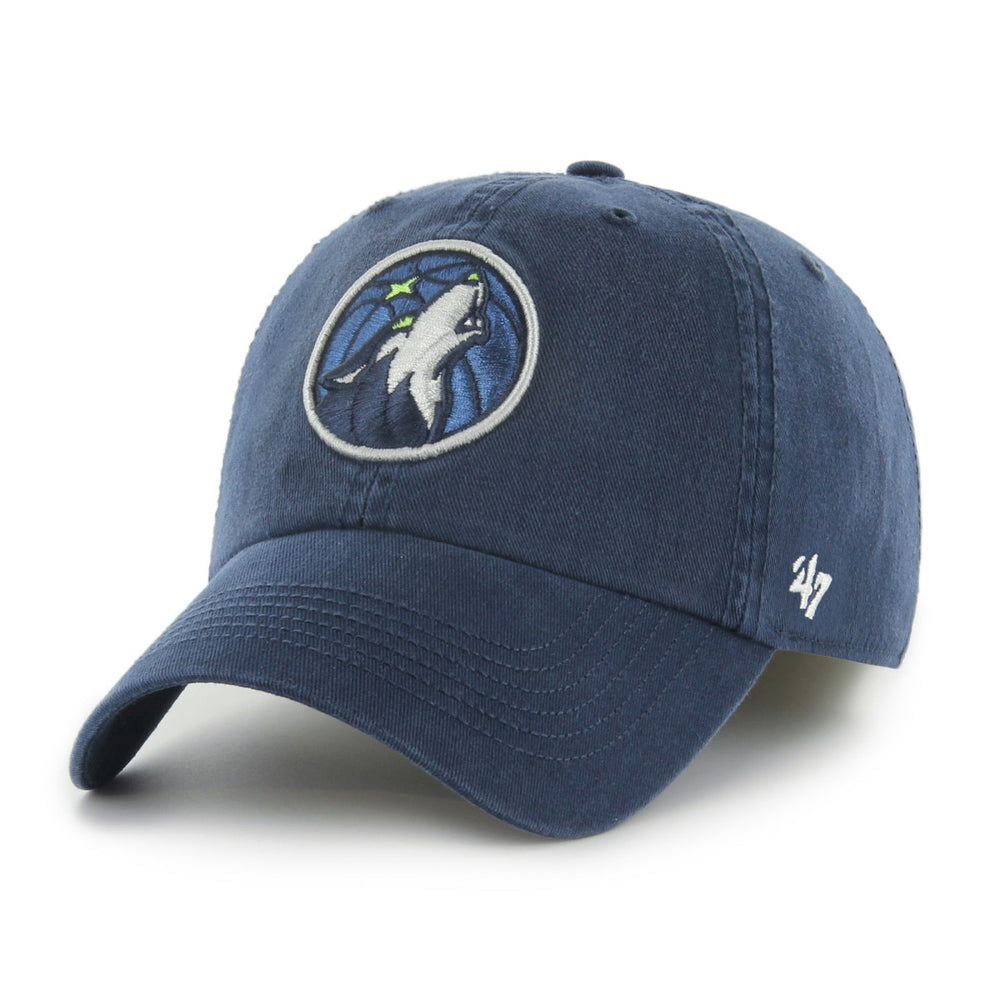 47 brand Minnesota Timberwolves '47 Classic Franchise Fitted Hat Navy