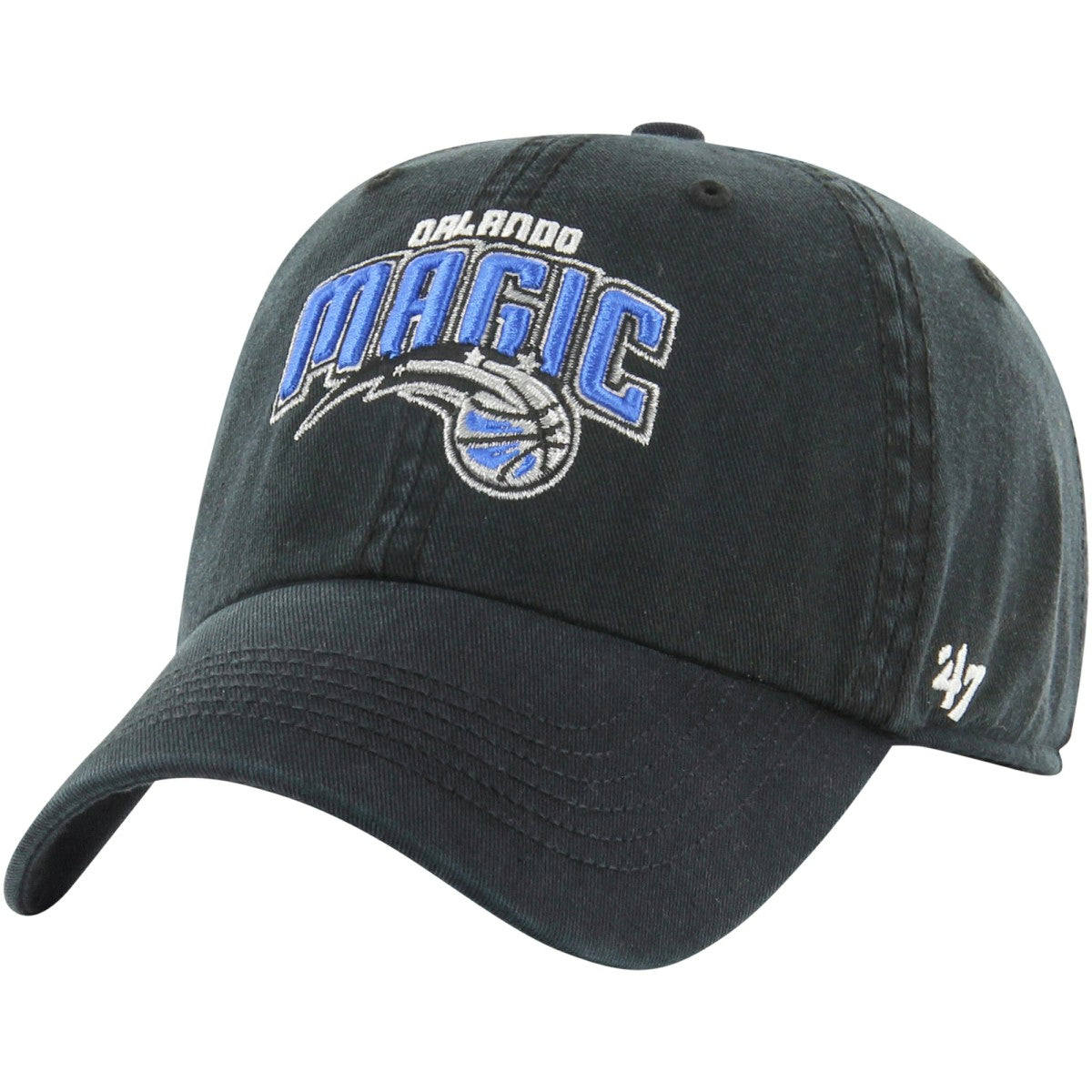 47 brand Orlando Magic '47 Classic Franchise Fitted Hat Black