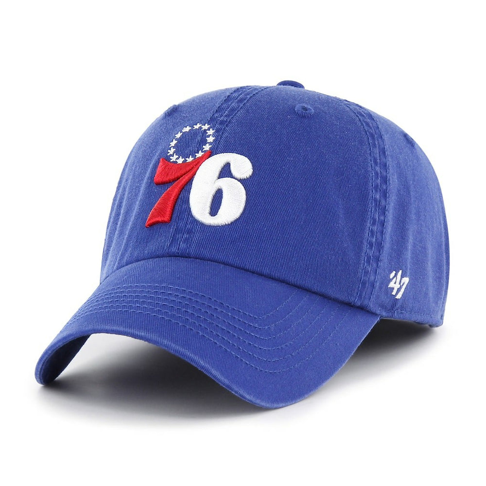 47 brand Philadelphia 76ers '47 Classic Franchise Fitted Hat Royal