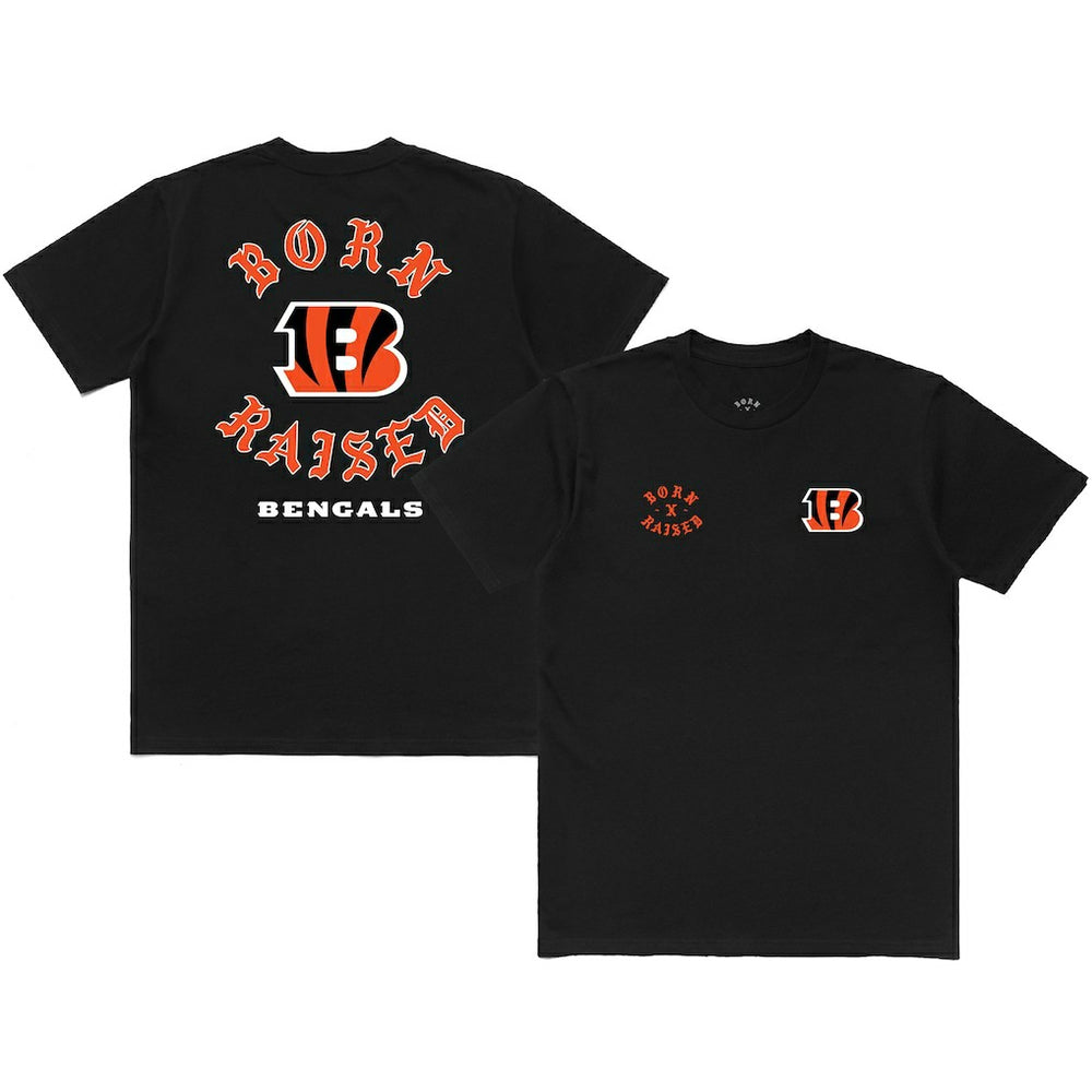 Cincinnati Bengals Born x Raised Unisex T-Shirt - Black - NFL