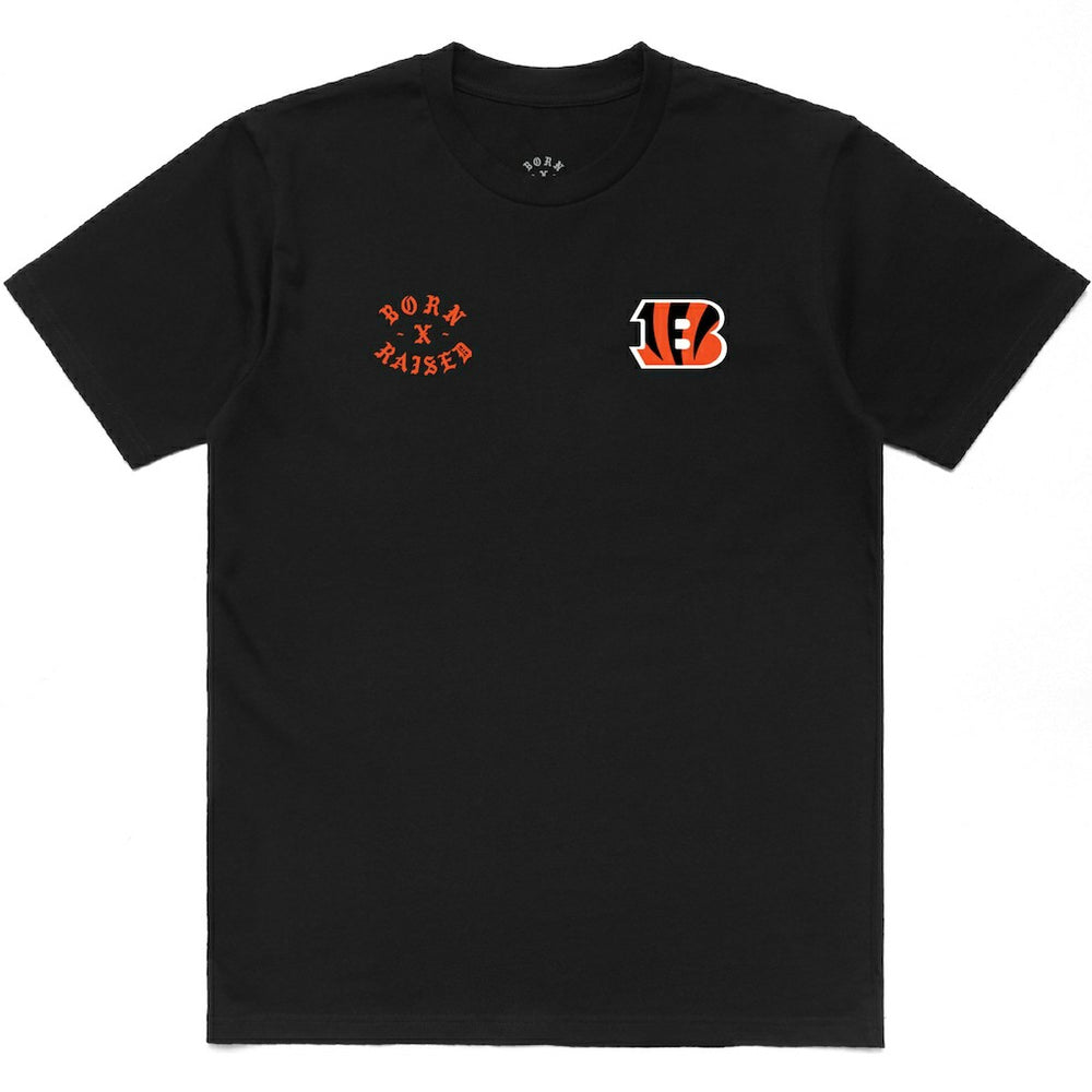 Cincinnati Bengals Born x Raised Unisex T-Shirt - Black - NFL