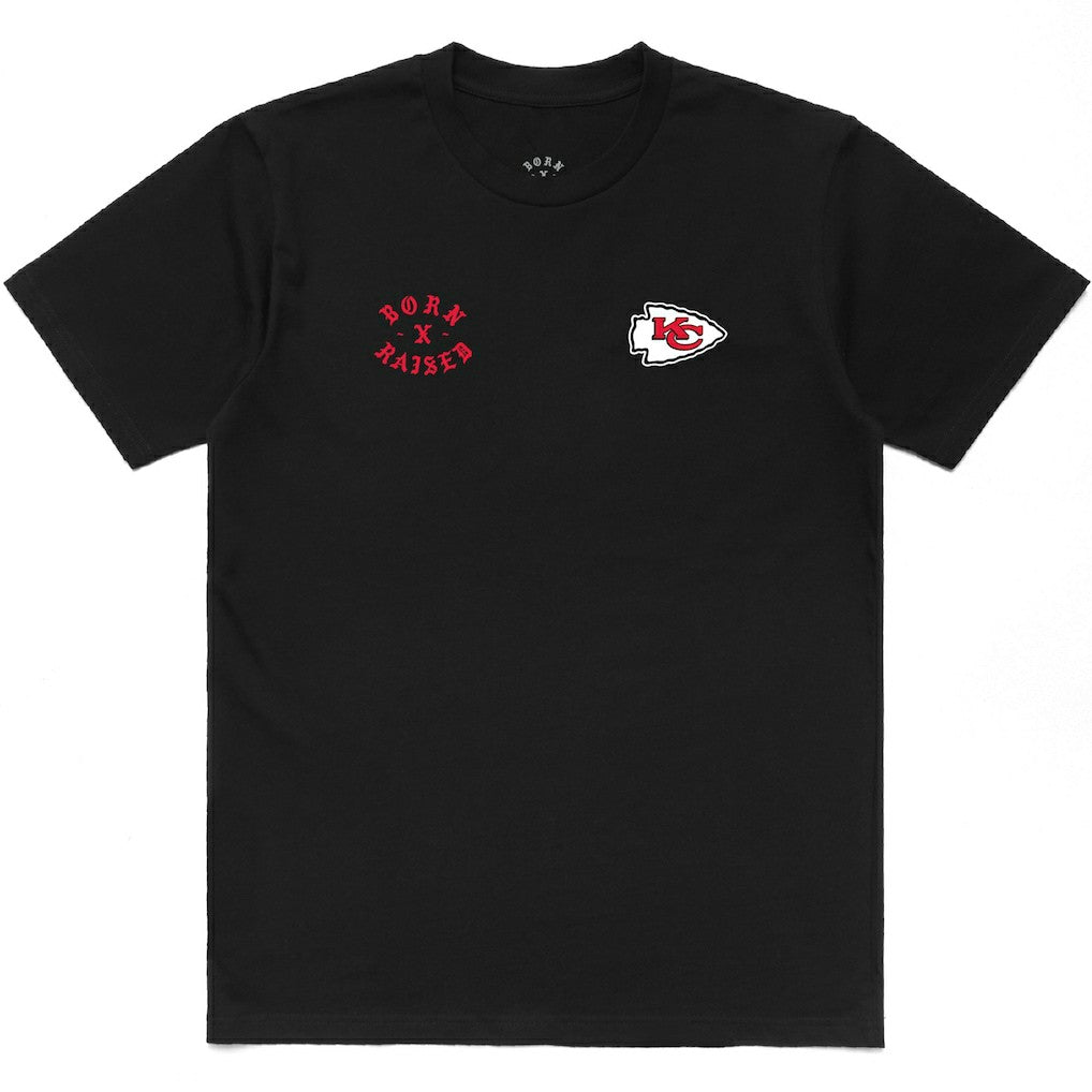 Kansas City Chiefs Born x Raised Unisex T-Shirt - Black - NFL