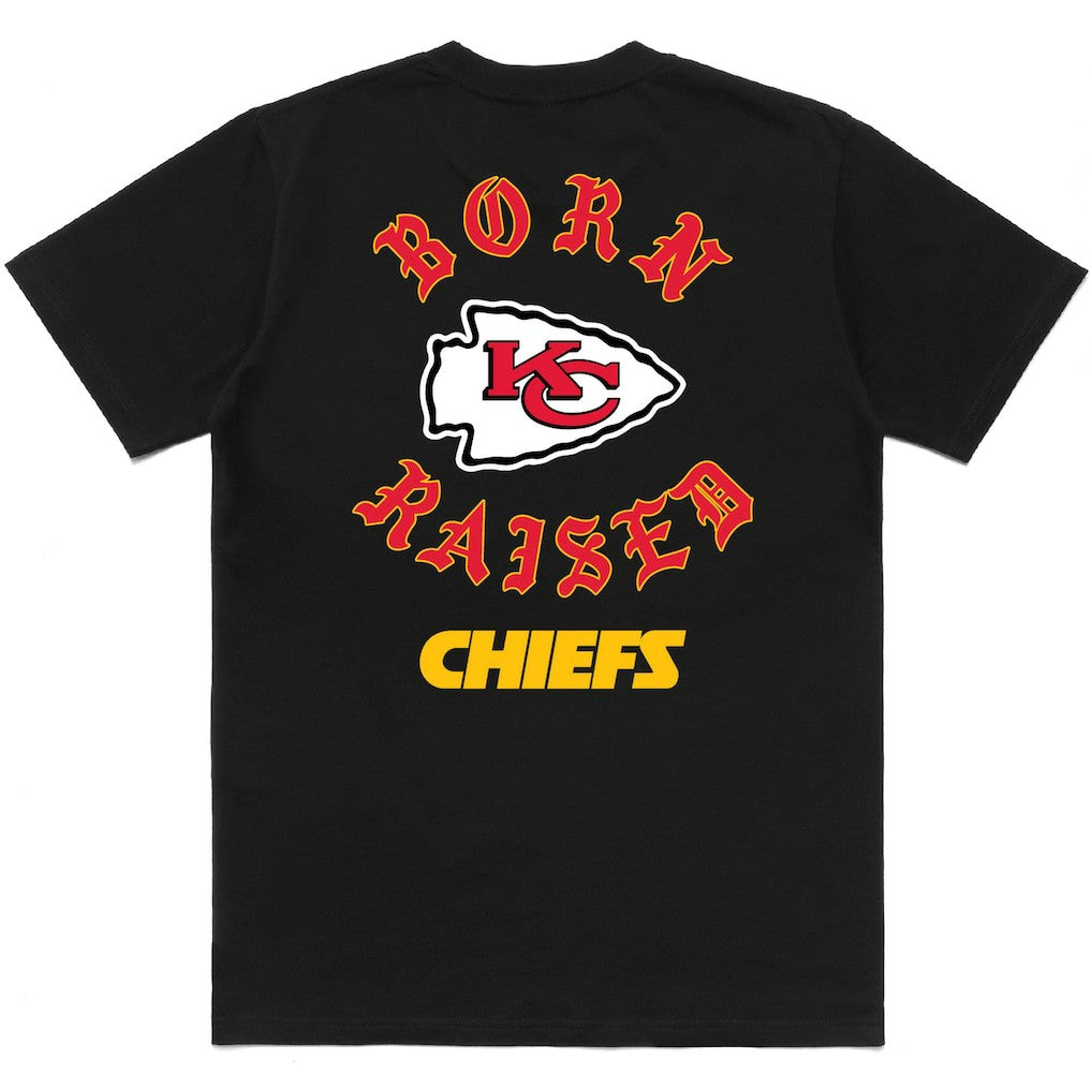 Kansas City Chiefs Born x Raised Unisex T-Shirt - Black - NFL