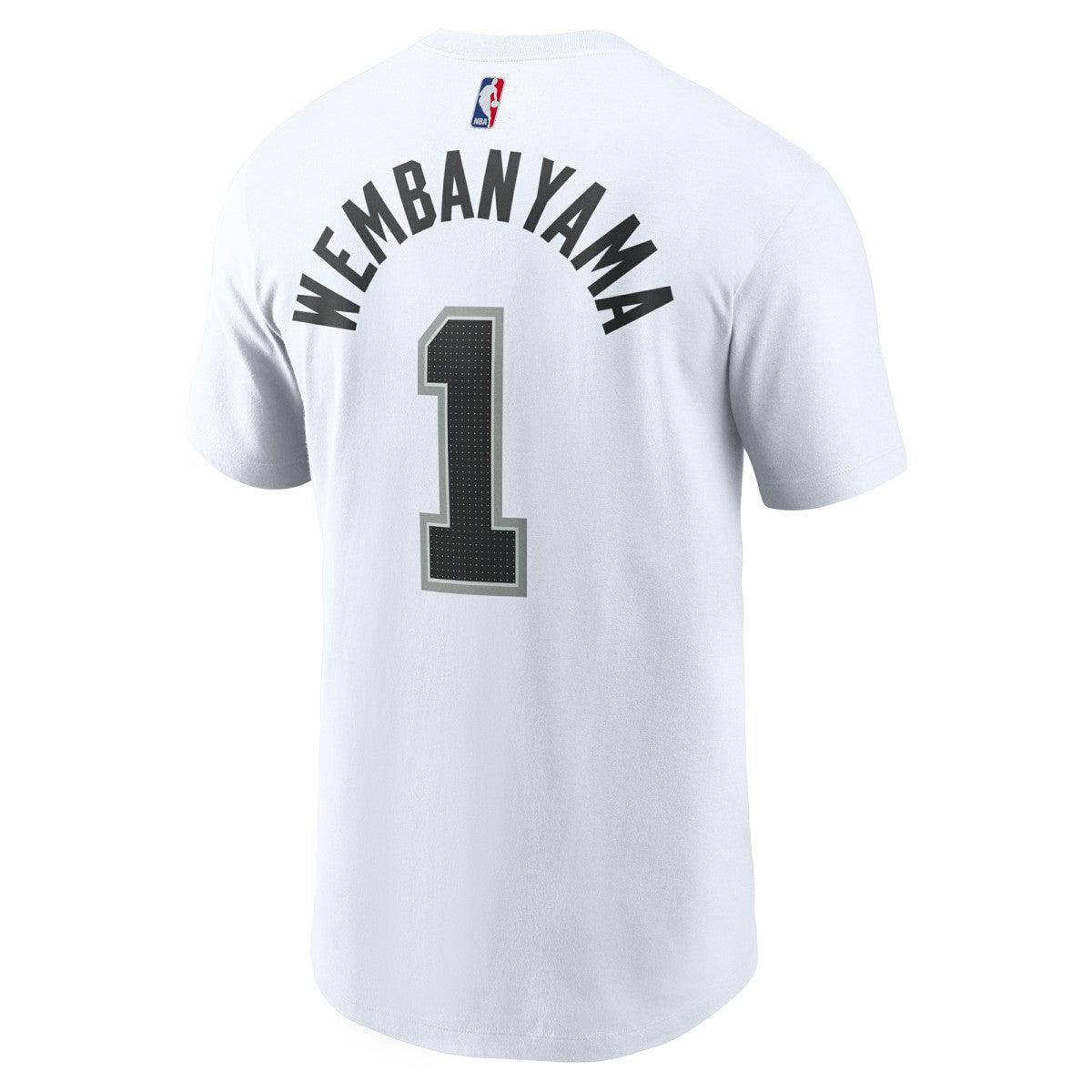 Nike Victor Wembanyama San Antonio Spurs Icon 2022/23 Name & Number T-Shirt White