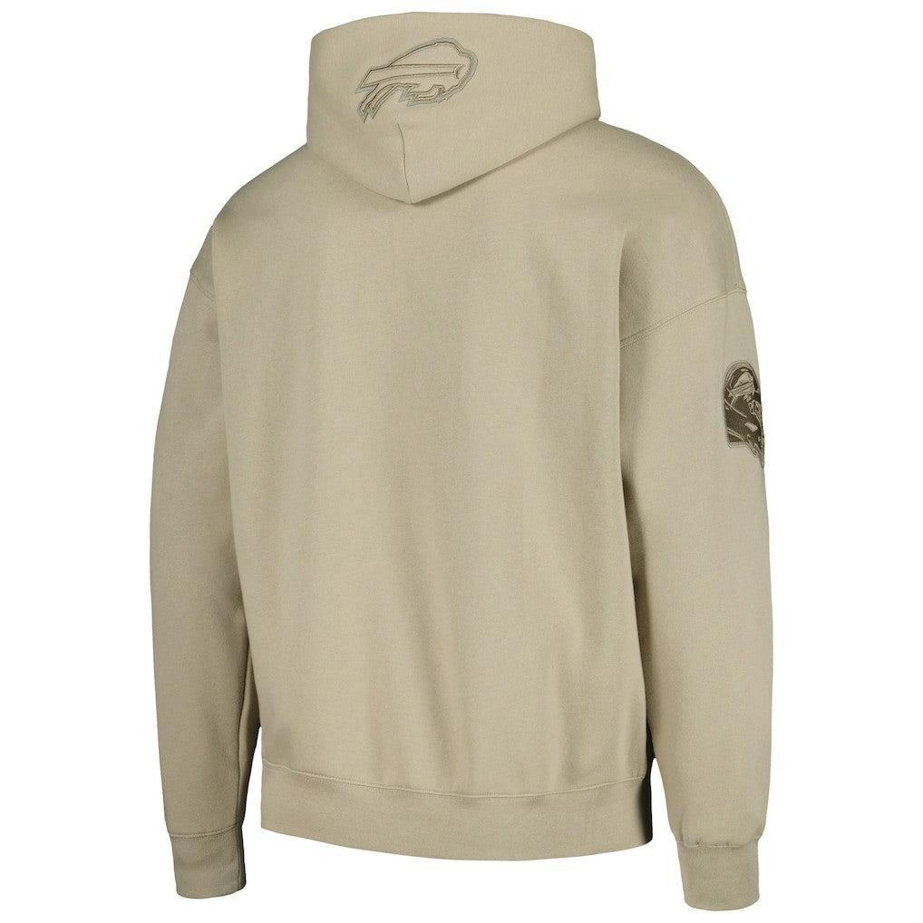 Josh Allen Buffalo Bills Pro Standard Player Name & Number Pullover Hoodie - Tan - NFL