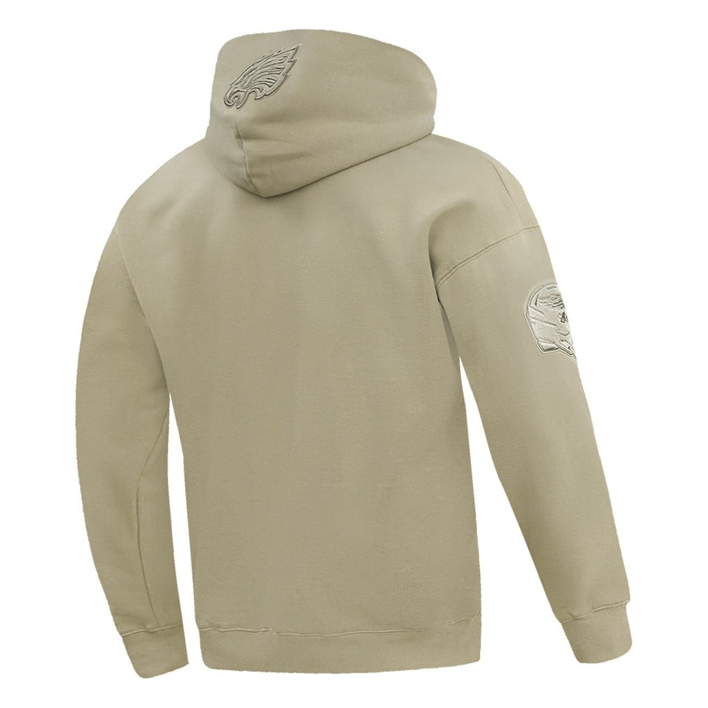 Jalen Hurts Philadelphia Eagles Pro Standard Player Name & Number Pullover Hoodie - Tan - NFL