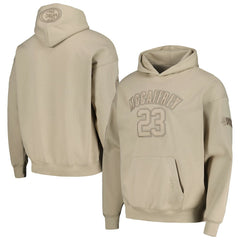 Christian McCaffrey San Francisco 49ers Pro Standard Player Name & Number Pullover Hoodie - Tan - NFL