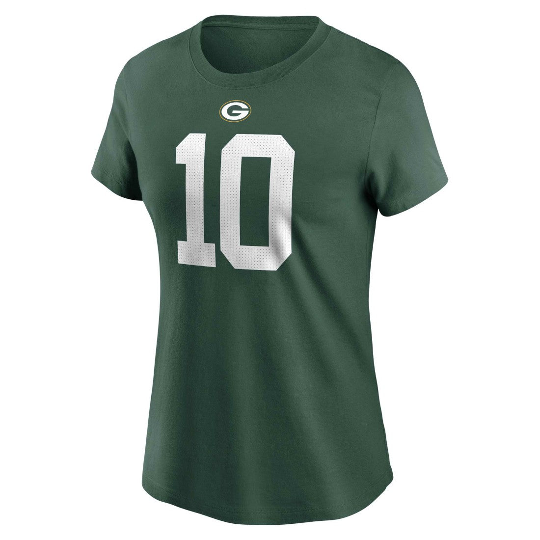 Jordan Love Green Bay Packers Women's Player Name & Number T-Shirt - Green - Nike
