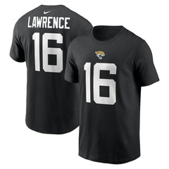 Trevor Lawrence Jacksonville Jaguars Player Name & Number T-Shirt - Black - Nike