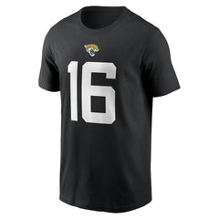 Trevor Lawrence Jacksonville Jaguars Player Name & Number T-Shirt - Black - Nike
