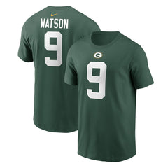 Christian Watson Green Bay Packers Player Name & Number T-Shirt - Green - Nike