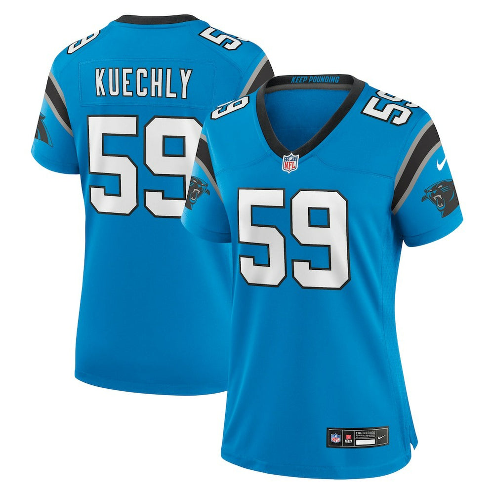 Luke Kuechly Carolina Panthers Women's Retired Player Game Jersey - Blue - Nike