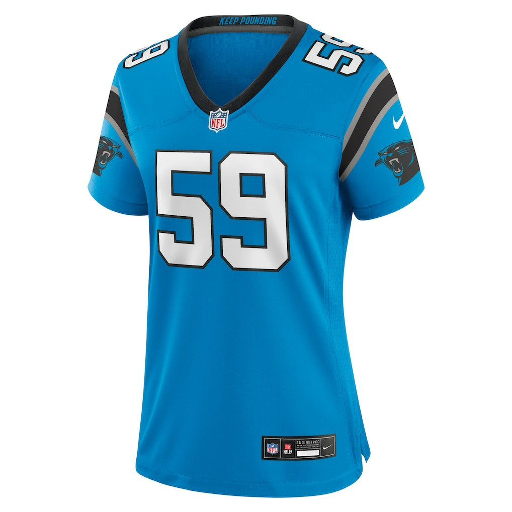 Luke Kuechly Carolina Panthers Women's Retired Player Game Jersey - Blue - Nike