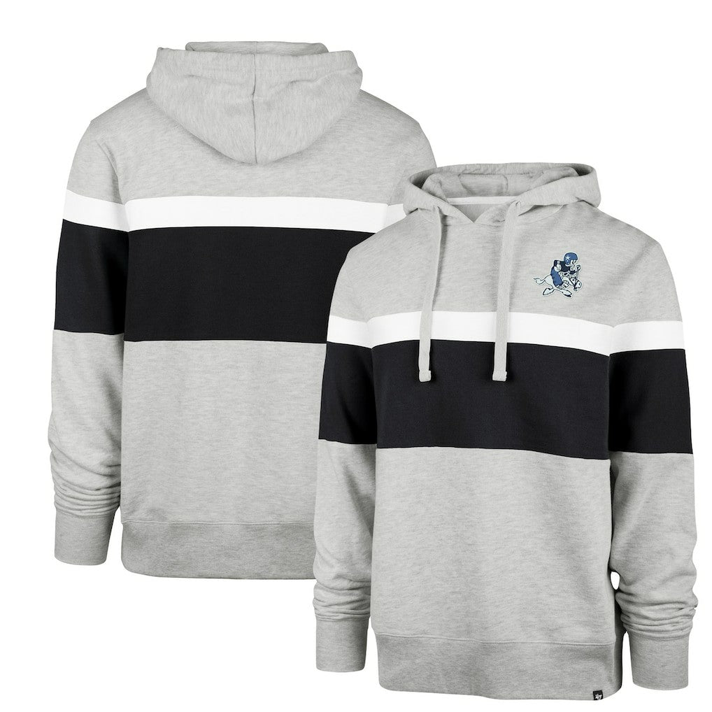 Dallas Cowboys '47 Warren Pullover Hoodie - Heather Gray - 47 brand