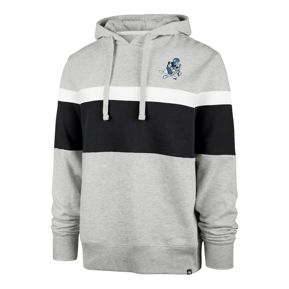 Dallas Cowboys '47 Warren Pullover Hoodie - Heather Gray - 47 brand