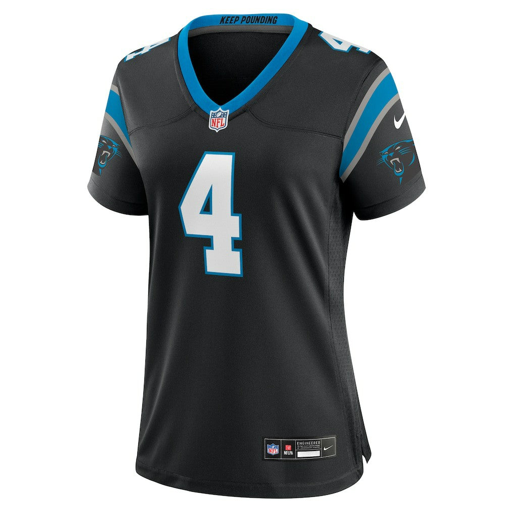 Eddy Pineiro Carolina Panthers Women's Team Game Jersey - Black - Nike