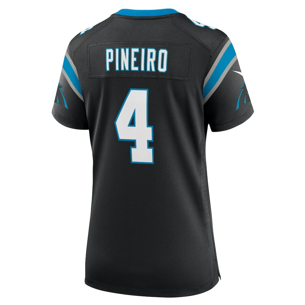 Eddy Pineiro Carolina Panthers Women's Team Game Jersey - Black - Nike