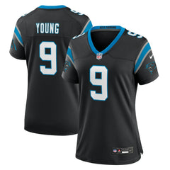 Bryce Young Carolina Panthers Women's Team Game Jersey - Black - Nike