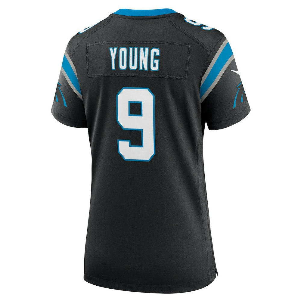 Bryce Young Carolina Panthers Women's Team Game Jersey - Black - Nike