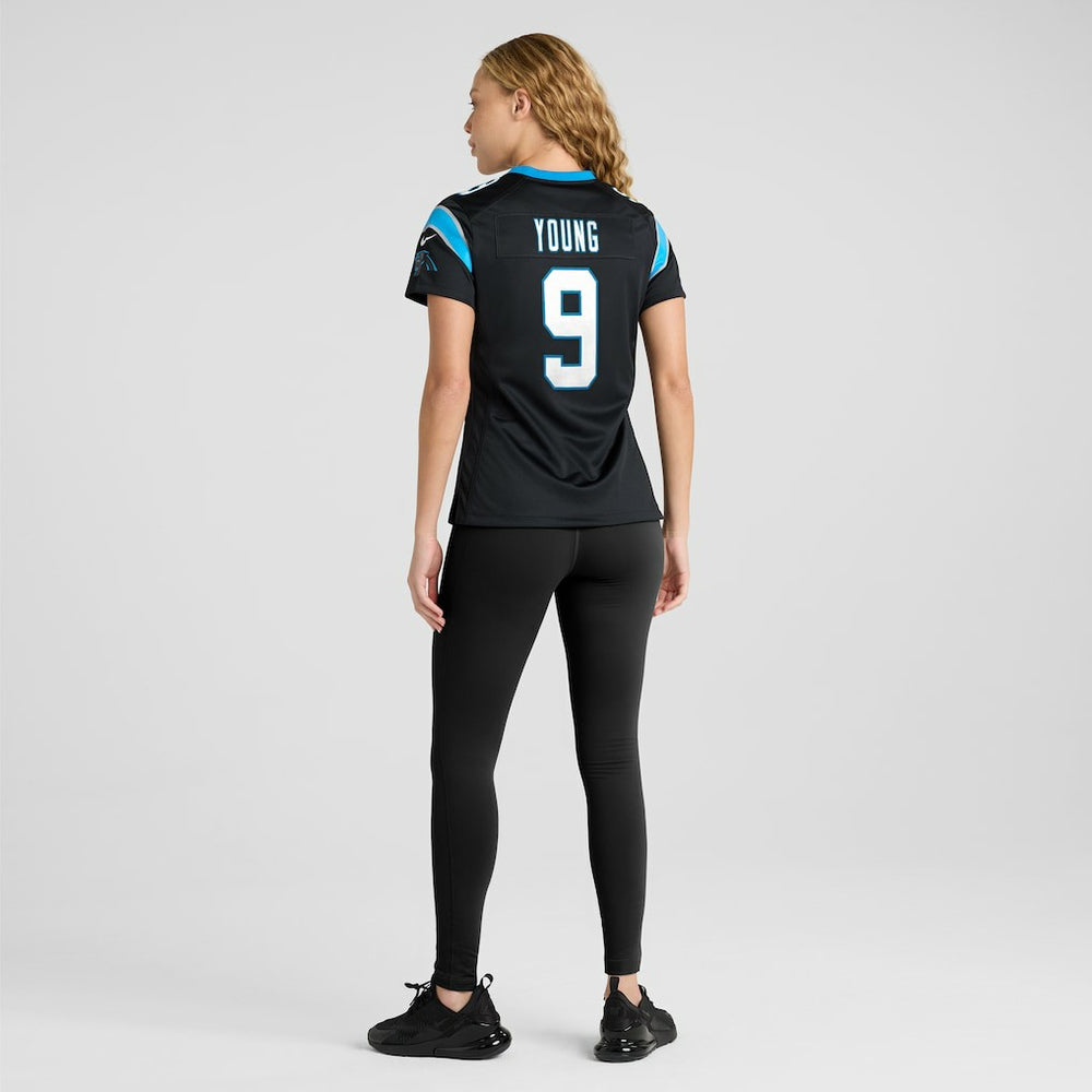 Bryce Young Carolina Panthers Women's Team Game Jersey - Black - Nike