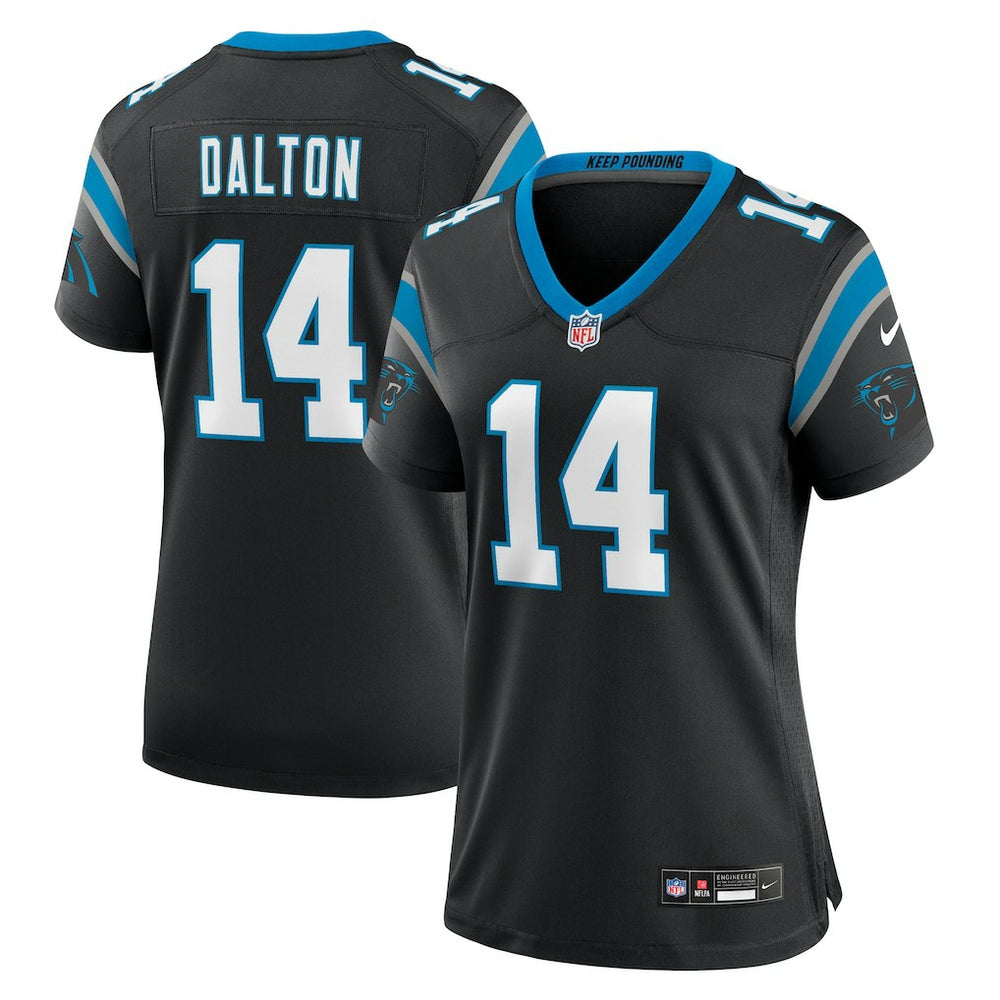 Andy Dalton Carolina Panthers Women's Team Game Jersey - Black - Nike