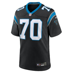 Brady Christensen Carolina Panthers Team Game Jersey - Black - Nike
