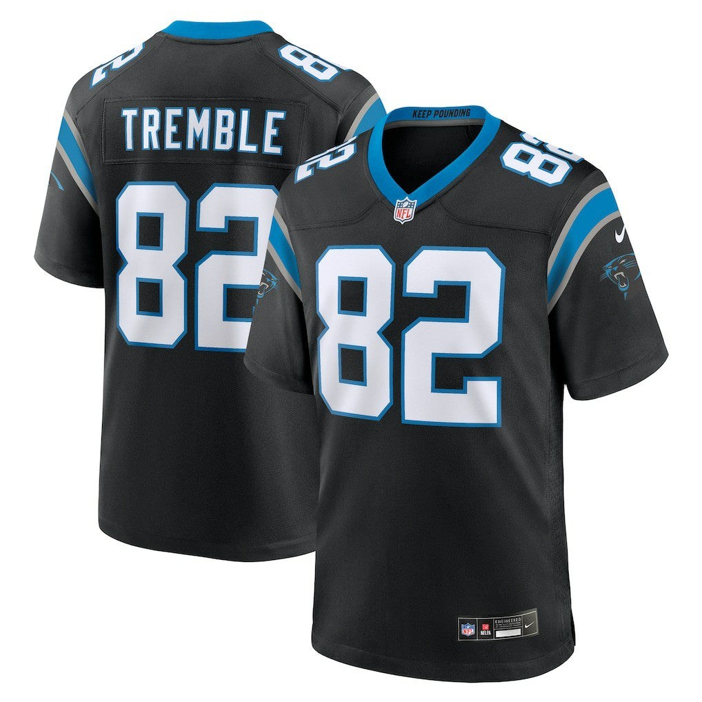 Tommy Tremble Carolina Panthers Team Game Jersey - Black - Nike