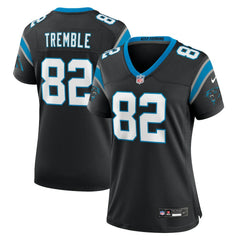 Tommy Tremble Carolina Panthers Women's Team Game Jersey - Black - Nike