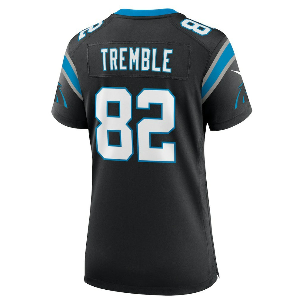 Tommy Tremble Carolina Panthers Women's Team Game Jersey - Black - Nike