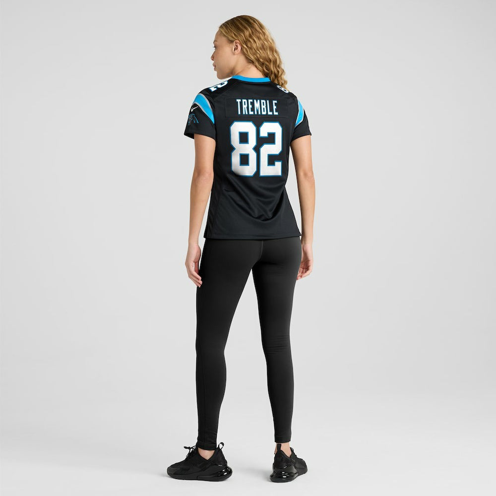 Tommy Tremble Carolina Panthers Women's Team Game Jersey - Black - Nike