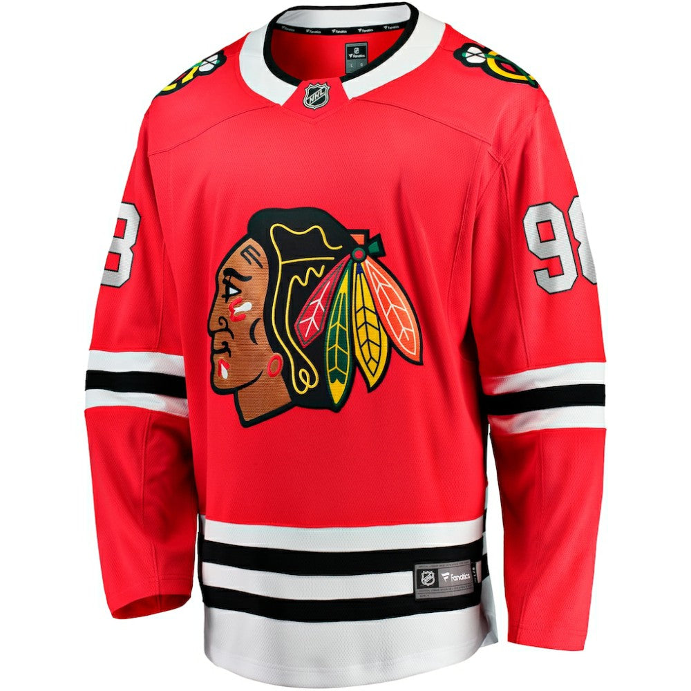 Connor Bedard Chicago Blackhawks Fanatics Home Breakaway Player Jersey - Red | Fanatics on sale