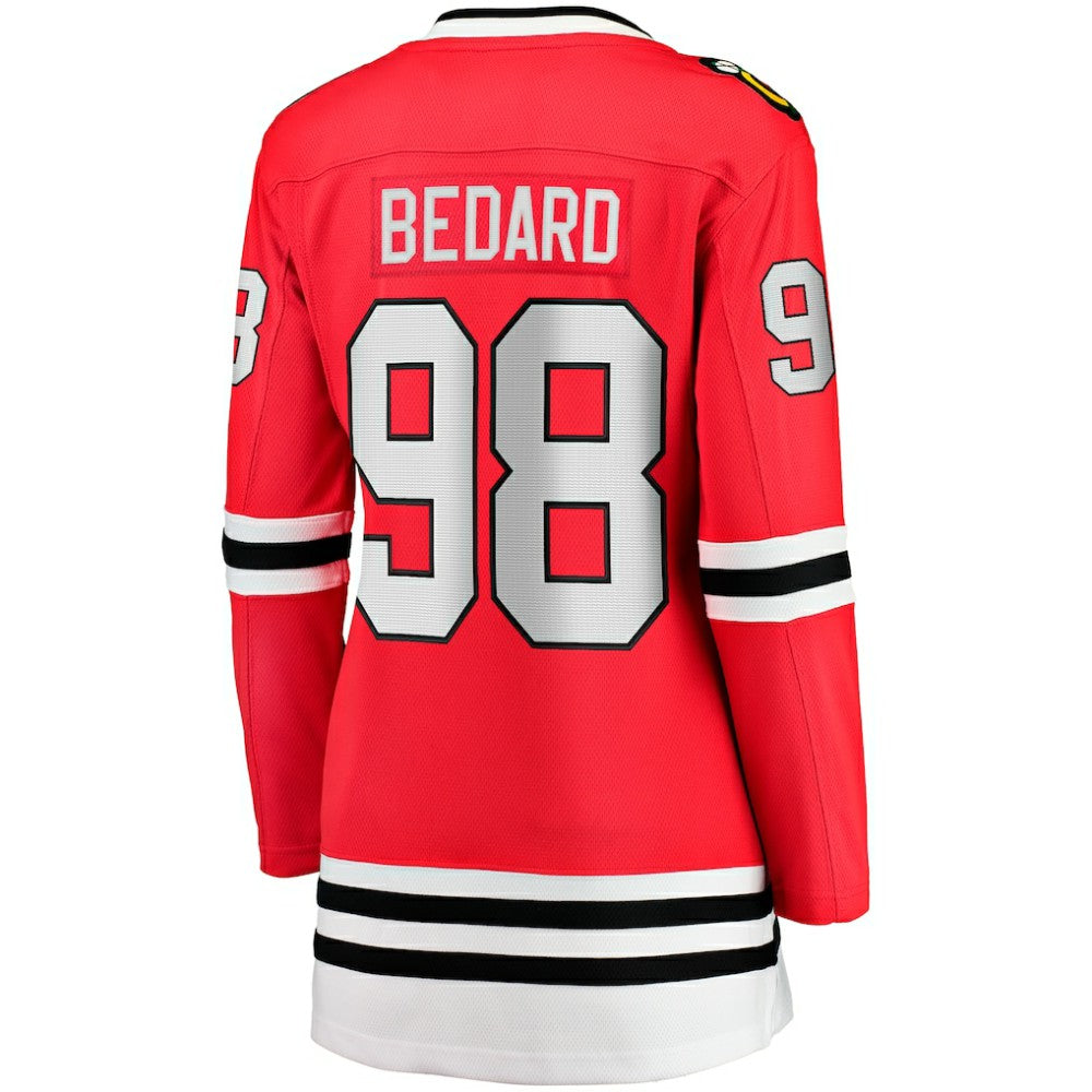 Connor Bedard Chicago Blackhawks Fanatics Women's Home Breakaway Player Jersey - Red | Fanatics discount