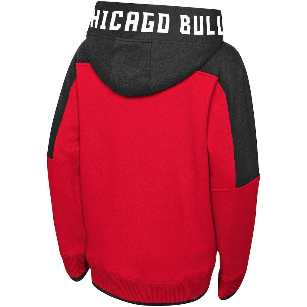 Chicago Bulls Preschool Post-Up Full-Zip Hoodie Red