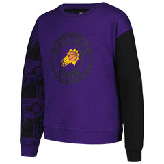 Phoenix Suns Girls Youth Trifecta Pullover Sweatshirt Purple