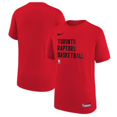 Nike Toronto Raptors Youth Essential Practice T-Shirt Red