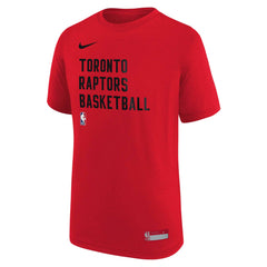 Nike Toronto Raptors Youth Essential Practice T-Shirt Red