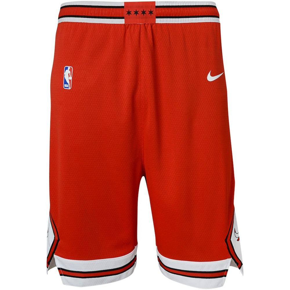 Nike Chicago Bulls Youth Icon Edition Mesh Performance Swingman Shorts Red