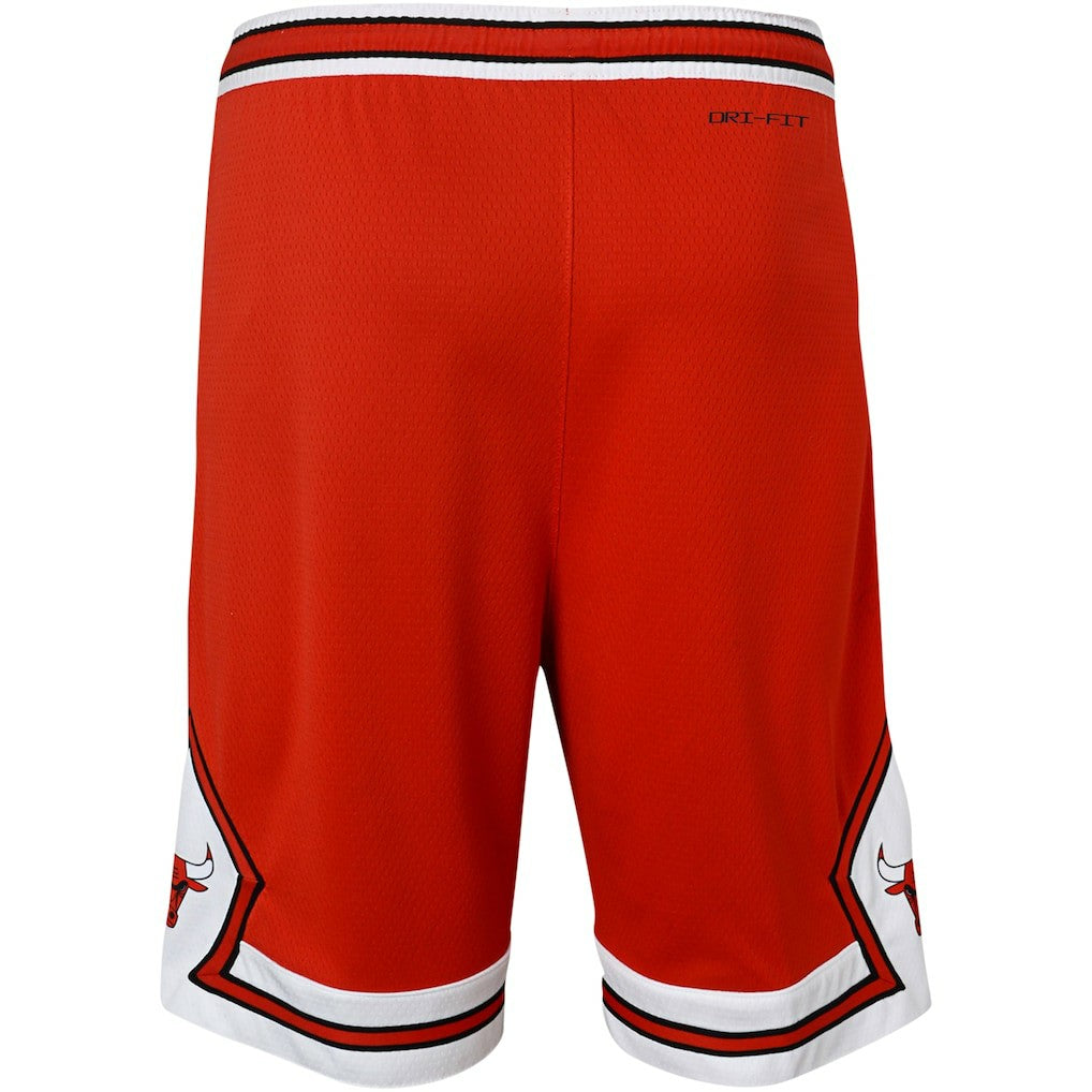Nike Chicago Bulls Youth Icon Edition Mesh Performance Swingman Shorts Red