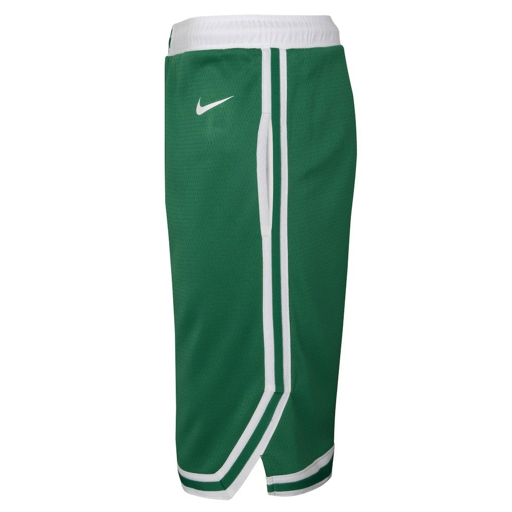 Nike Boston Celtics Youth Icon Edition Mesh Performance Swingman Shorts Kelly Green