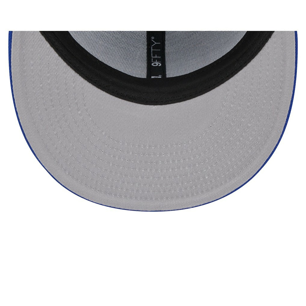 New Era Golden State Warriors Rally Drive Finish Line Patch 9FIFTY Snapback Hat Royal