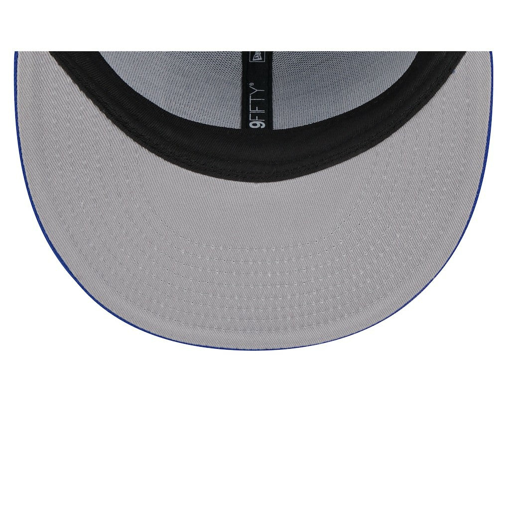 New Era Philadelphia 76ers Rally Drive Finish Line Patch 9FIFTY Snapback Hat Royal