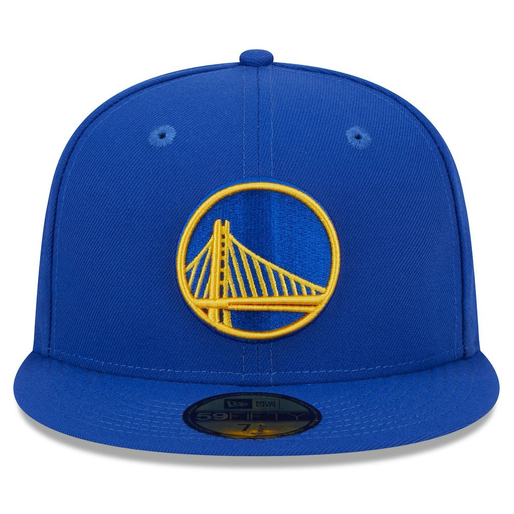New Era Golden State Warriors Rally Drive Side Patch 59FIFTY Fitted Hat Royal