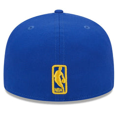 New Era Golden State Warriors Rally Drive Side Patch 59FIFTY Fitted Hat Royal